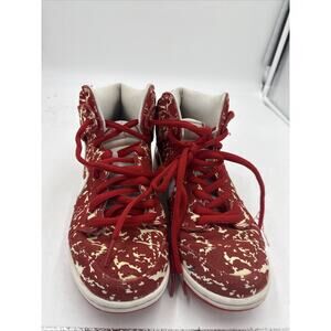 Size 5.5 - Nike SB Dunk PRM High Raw Meat